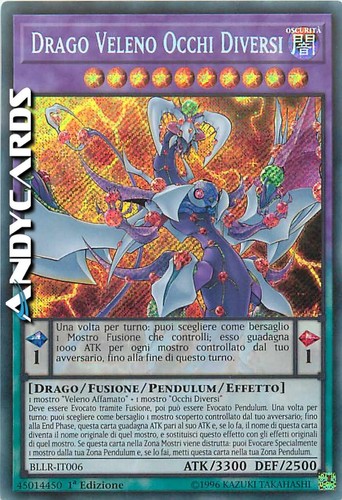 Drago veleno occhi diversi - veleno,
