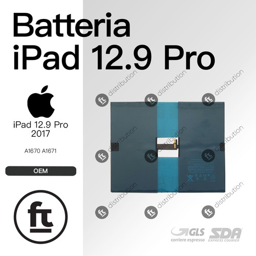 Apple batteria ipad - batteria, 12.9