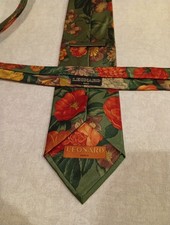 CRAVATTA UOMO LEONARD Paris.  Rara!