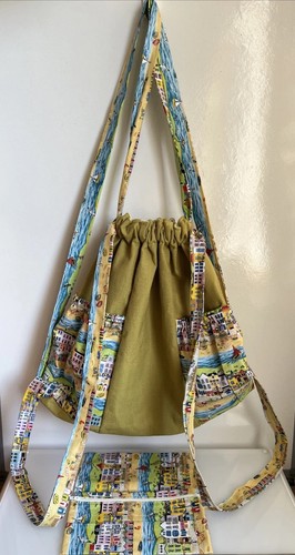 Zaino con coulisse fatto - , a