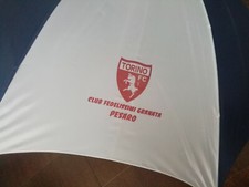 OMBRELLO GRAND CON MANICO IN LEGNO CLUB TORINO CALCIO PESARO ANNI 80