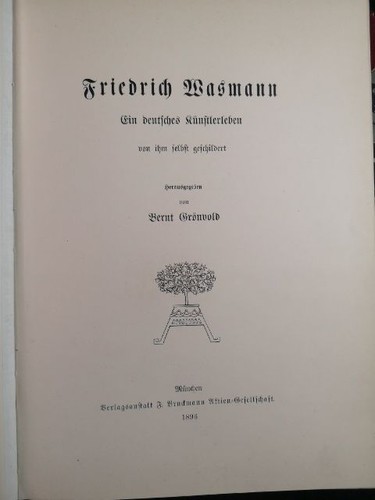 Friedrich wasmann ein - friedrich,