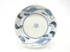 Piatto giapponese Koimari blu