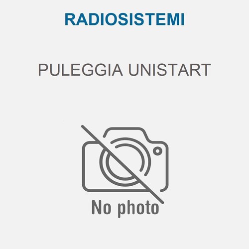 Radiosistemi puleggia unistart - radiosistemi,