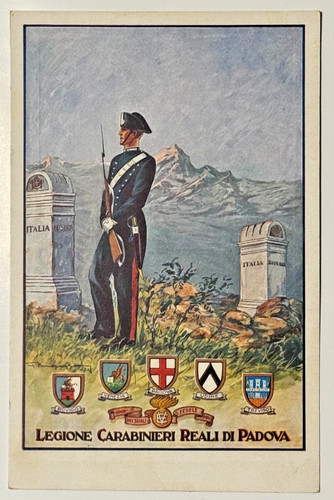 Cartolina legione carabinieri - cartolina,