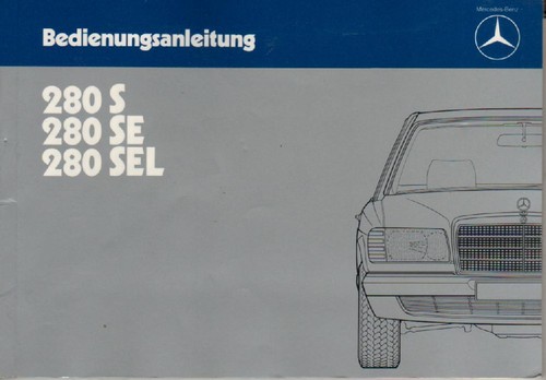 Mercedes classe manuale uso - classe, s