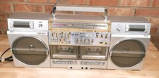 Sharp Gf-575 Vintage Boombox Ghetto Blaster anni 80 Giappone Stereo Radio Cassetta