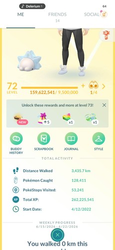 Account pokémon livello 72 - account,