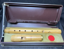 Flauto Dolce Moeck in Acero con custodia