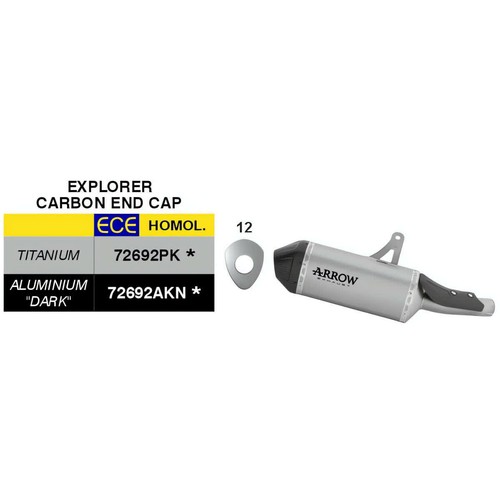 Marmitta slip arrow - marmitta,