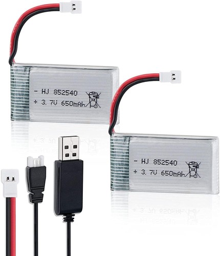 Batteria lipo 7v 650mah - 2x,