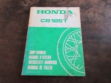 Honda CB125T 1977 OEM Shop
