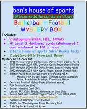 NBA/NFL Mystery Box, 2 Auto +