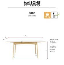 Tavolo Allungabile 150 X 220