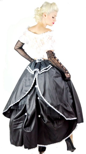Gonna lunga gotica vittoriana