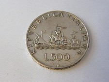 Moneta l500 argento - moneta,