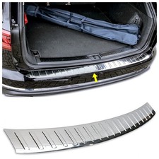 Per VW TOUAREG 2018 AL 2024 Cromato Protezione Paraurti (Brillante) ACCIAIO