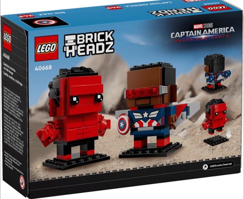 Lego 40668 red hulk capitan - 40668,