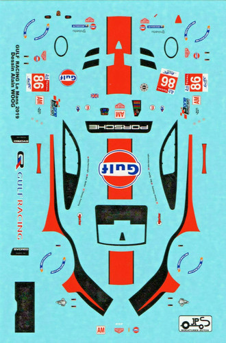 Porsche 911 rsr 86 gulf - porsche, ii