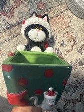 Porta caramelle natalizio in