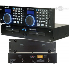 DOPPIA PIASTRA CD IN RACK 19"
