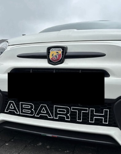 Lettere abarth per griglia - lettere,