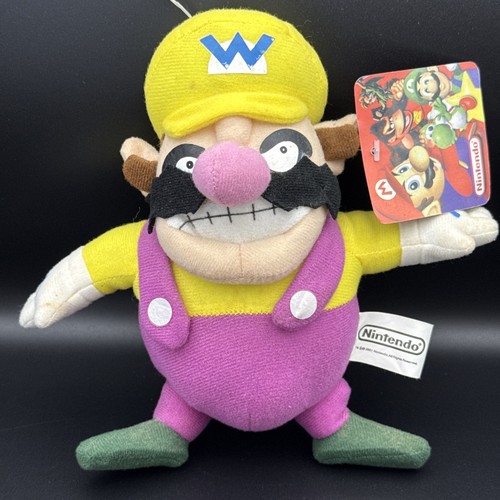 Peluche nintendo wario - peluche, 9"