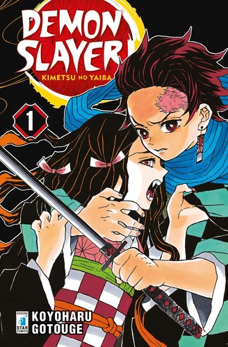Demon slayer manga - demon,