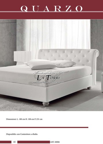 Letto matrimoniale design - matrimoniale,