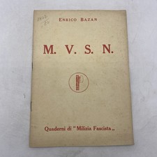 ENRICO BAZAN - M.V.S.N. -