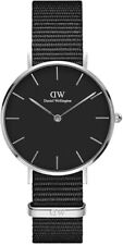 Daniel Wellington Petite Cornovaglia, nero e argento,  orologio da donna