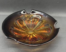Murano Italy Glass Bowl Seguso