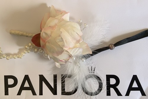 Charm pandora originale rosa - charm,
