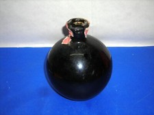 VECCHIA BOTTIGLIA ROTONDA  IN VETRO VERDE ROTONDA 0,70 cl VINTAGE