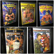 WWF ULTIMATE WARRIOR DVD Lot -