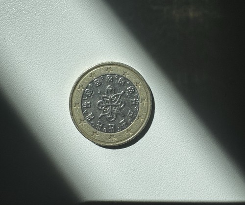 Moneta euro rara - da,