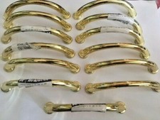 Stock 13 Maniglie maniglia per mobili armadi cassetti oro interasse 96 dorata