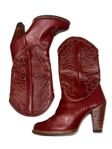 Stivali cowboy vintage anni - , 70