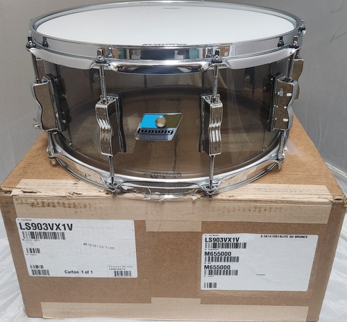 Ludwig vistalite bronzo x - 6,5,
