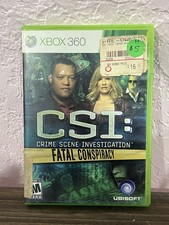 CSI Fatal Conspiracy Xbox 360