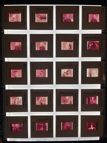 Star trek tos film cells - star, 42