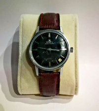 Zenith Automatic Watch BLACK Cal. 2542 PC Steel Men 33mm Vintage Original Dial