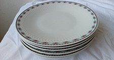 6 piatto piatti liscio piano porcellana Hutschenreuther Bavaria Germany LUXOR