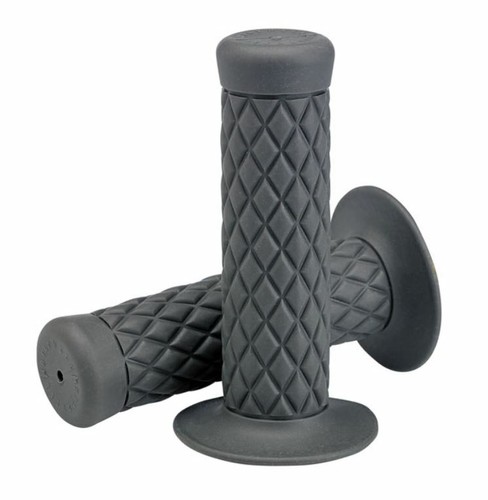 Manopole biltwell grigie 22mm - manopole,
