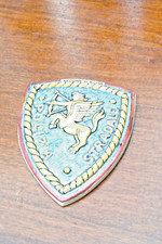 Stemma Scudetto Polizia di Stato Ceramica Gagliardetto