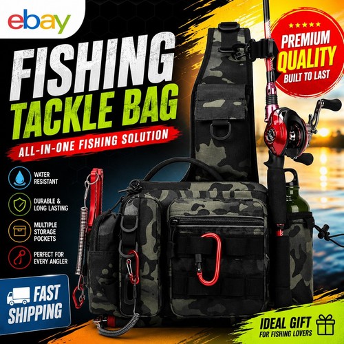 Fishing tackle backpack - fishing,