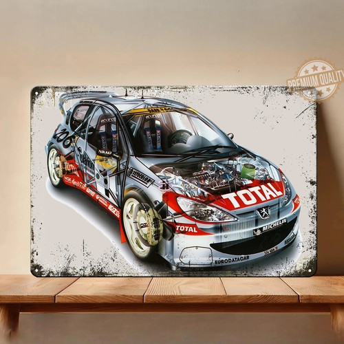 Poster metallo per auto - poster, in