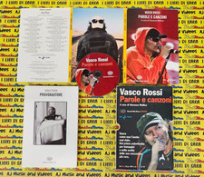 Book libro + DVD VASCO ROSSI Parole e canzoni Provokautore VINCENZO MOLLICA(L39)