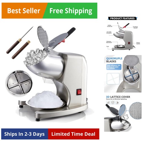 Shaved ice machine 300w - ice,