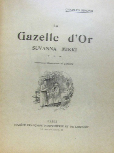 Gazelle suvanna - la, d'or